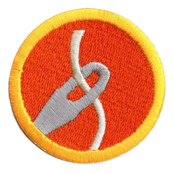 Sewing Wilderness Scouts Merit Badge Iron on Patch