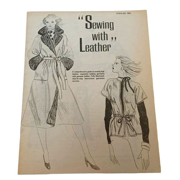 Sewing With Leather by Tandy