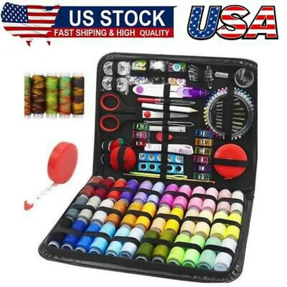 Sewing kit, 229 pcs Sewing Accessories, Friendly for Beginner and Professional