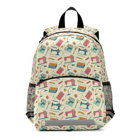 Sewing machine pattern cute design Backpacks for Backpack for Bookbag