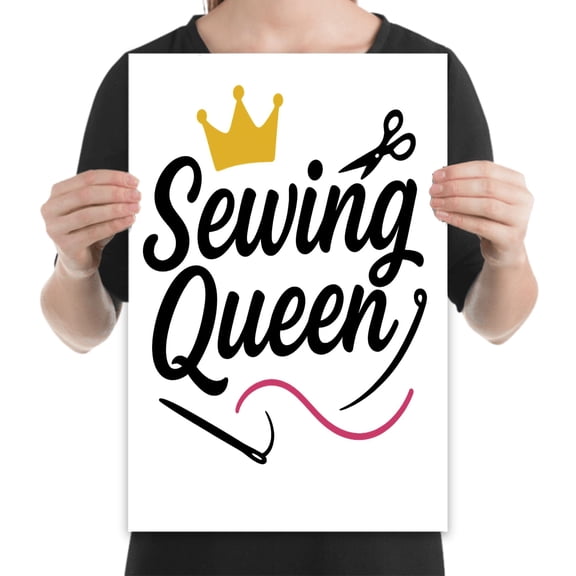 Sewing room pride, 13x19 poster, craft room wall art, vibrant studio decor for sewists