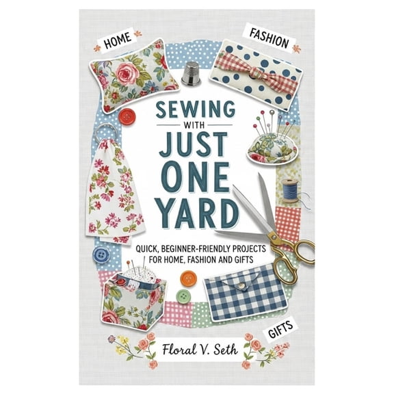Sewing with Just One Yard: Quick, Beginner-Friendly Projects for Home, Fashion, and Gifts, (Paperback)