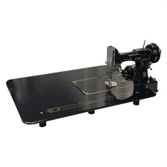 Sewingrite 17.75" X 22.5" Classic Acrylic Featherweight Table - Black