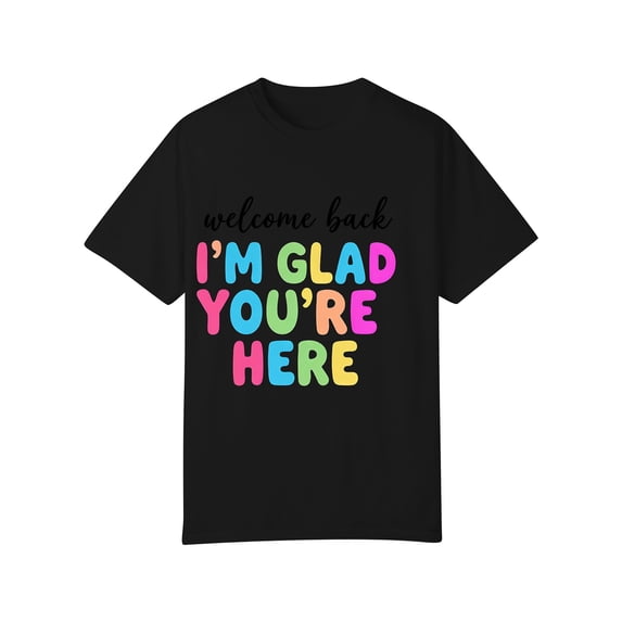 Sewkxo Girls Welcome Back to School Letter Graphic T Shirt Short Sleeve Crew Neck Cotton Casual Tee for Kids,Black 100