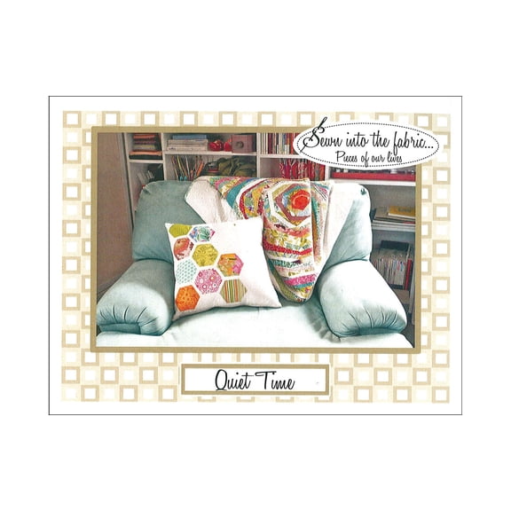 Sewn Into The Fabric Quiet Time Pillow Ptrn