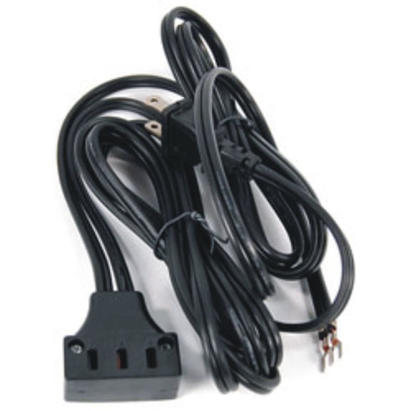 Sewvacusa Flatbed Cord Power Cable, Midnight Black, 660-5