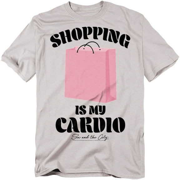 Sex And The City T-Shirt Shopping Is My Cardio Unisex Graphic Tee for Men & Women