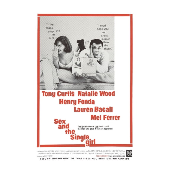 Sex And The Single Girl Poster 24Inx36In Art Poster 24x36 Multi-Color Square Adults AB Posters
