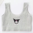 thumbnail image 1 of Sex Appeal Sanrio Schoolgirl Underwear Anime Kuromi Cartoon Pure Cotton Vest Panties Set Fit 8-14 Years Old Girls Daughter Gift, 1 of 17