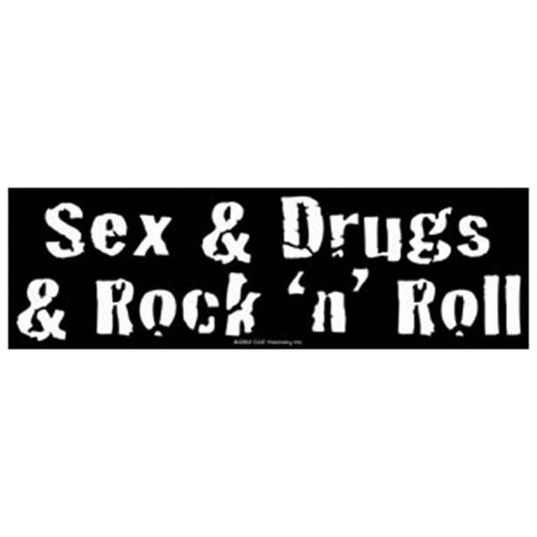 Adesivi SEX,DRUGS,ROCK'N'ROLL