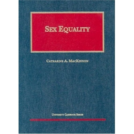 Pre-Owned Sex Equality 9781566624794 Used
