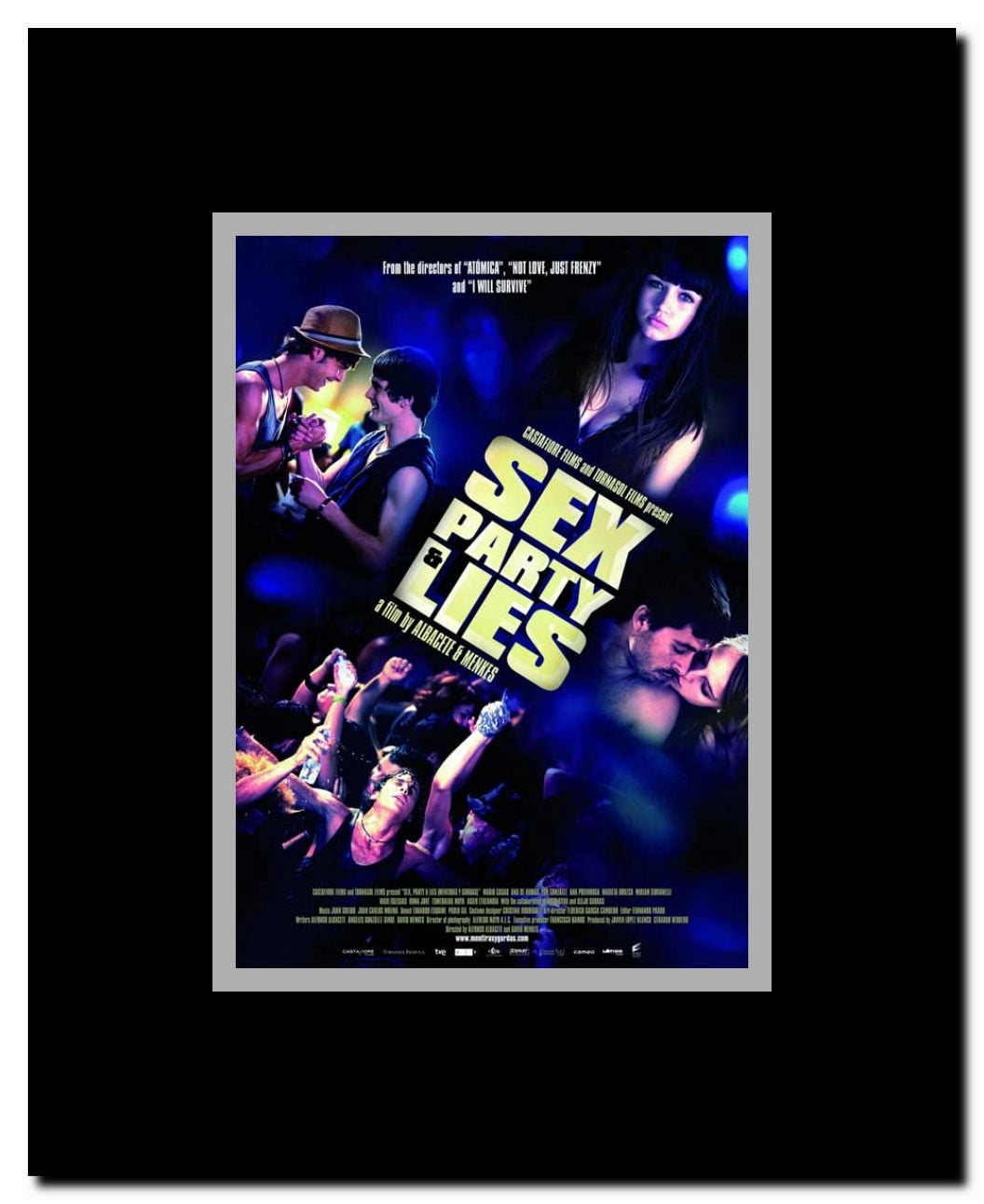 Sex Party and Lies Framed Movie Poster