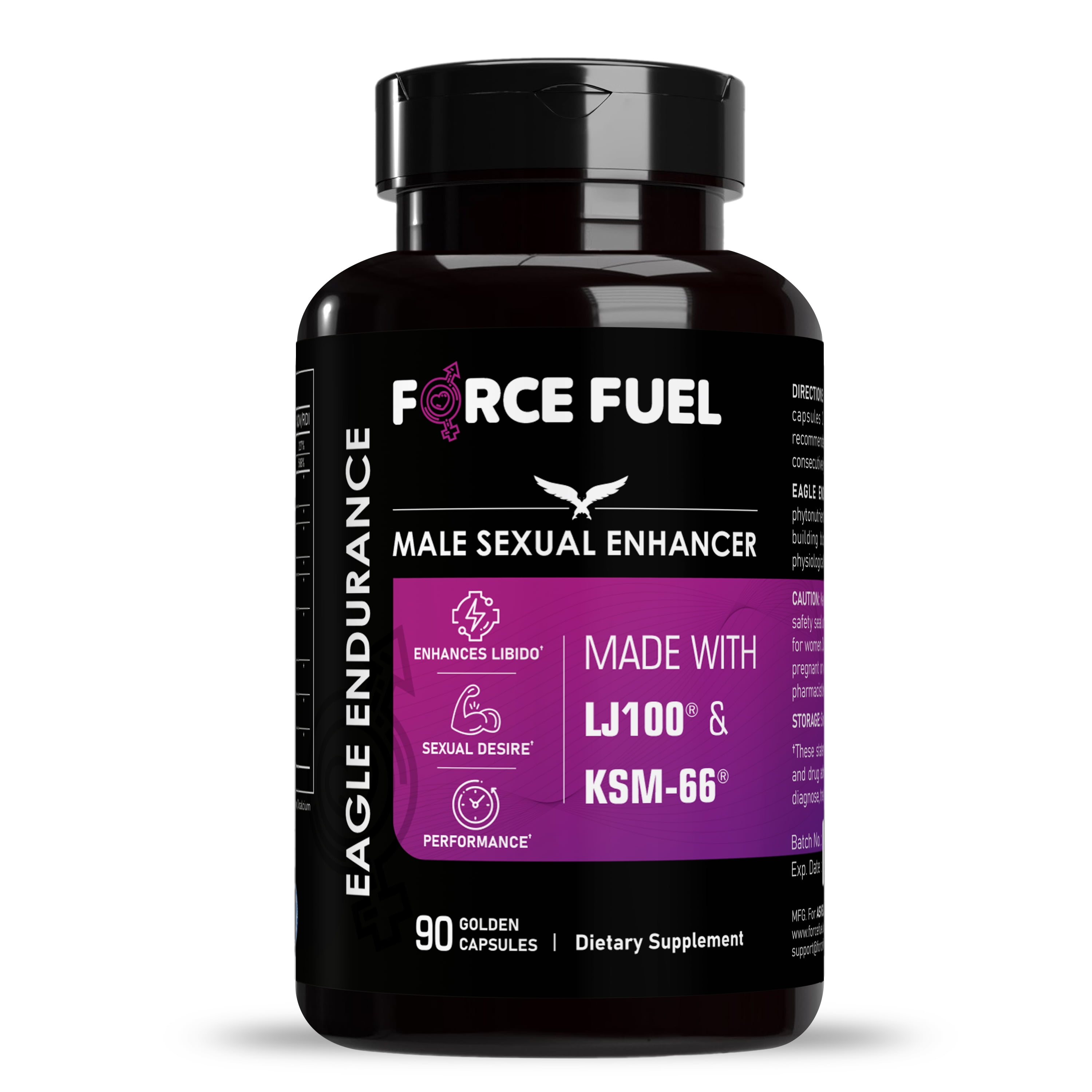 Sex Pill for Men - Eagle Endurance by Force Fuel, 90 Capsules - Walmart.com