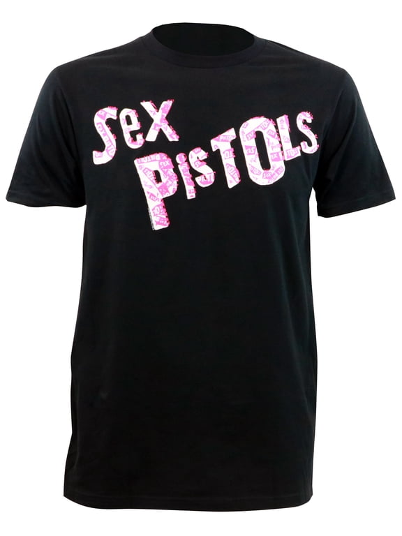 Sex Pistols Men's Multi Logo T-Shirt Black M