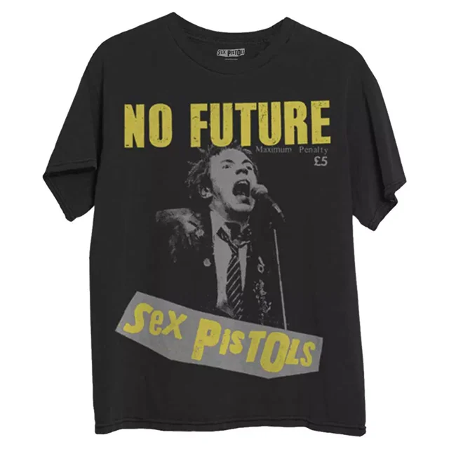 Sex Pistols No Future Punk Rock Band TShirt