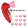 thumbnail image 1 of Sex Toy Clitoralis Stimulator for Women with 10 Sucking Vibrator Modes Clit Vibrator Sex Toys for Women,Red, 1 of 7