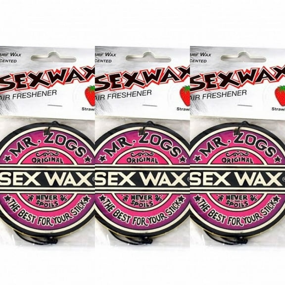 Sex Wax Air Freshener Strawberry 3-Pack