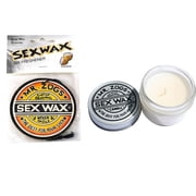 Sex Wax Coconut Air Freshener And Coconut Candle Bundle