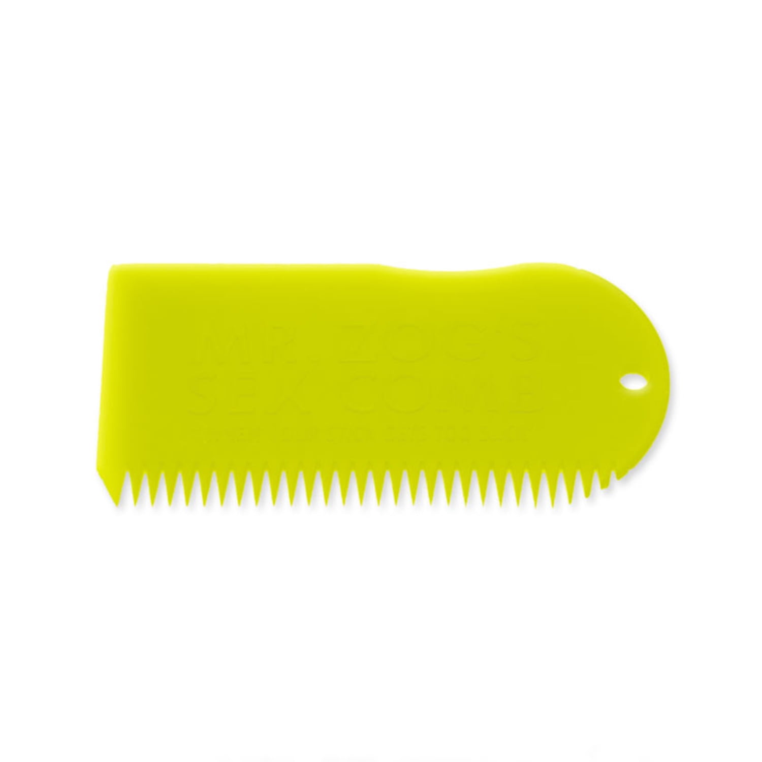 Sex Wax SURF BOARD WAX COMB YELLOW Mr. Zogs - Walmart.com