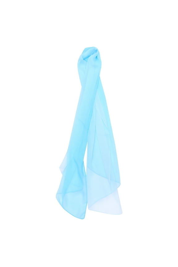 1Pc Gradient Scarf Sky Blue Elegant Muffler Eco Friendly Lightweight Shawl