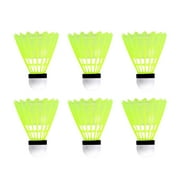 Sexagesimo 6PCS Nylon Badminton Birdies for Fitness Sports