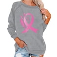 thumbnail image 1 of Sexlip Casual Long Sleeve Round Neck Blouse Print Sweatshirt Comfortable Stylish Soft Pullover Shirt Daily Wear Perfect for Fall Party Women Apparel Gray S, 1 of 6