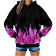 thumbnail image 1 of Sexlip Novelty Hoodies for Women 3D Printed Graphics Fleece Pullover Sweatshirts With Pockets Pink L, 1 of 9