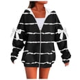 thumbnail image 1 of Sexlip Plus Size Cardigan for Women with Pockets Long Sleeve Casual Lightweight Jacket Open Front Cover Ups Black XL, 1 of 4