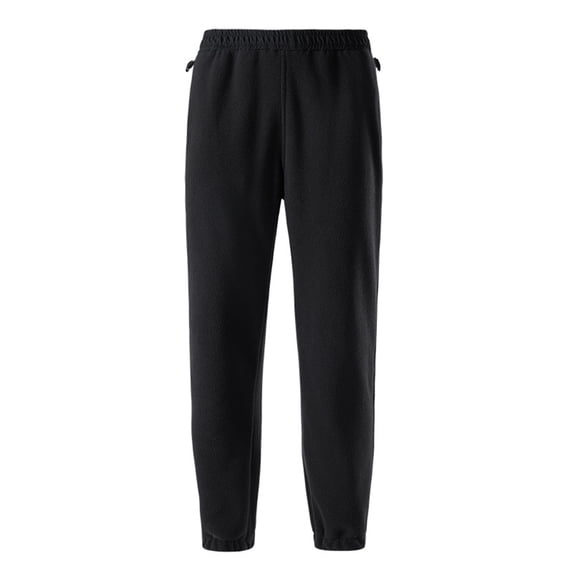 Sexlip Polar Fleece Sweatpants for Women High Elastic Waistband Warm Pants Casual Solid Color Classic Fit Comfy Fall Trouser Black XXS