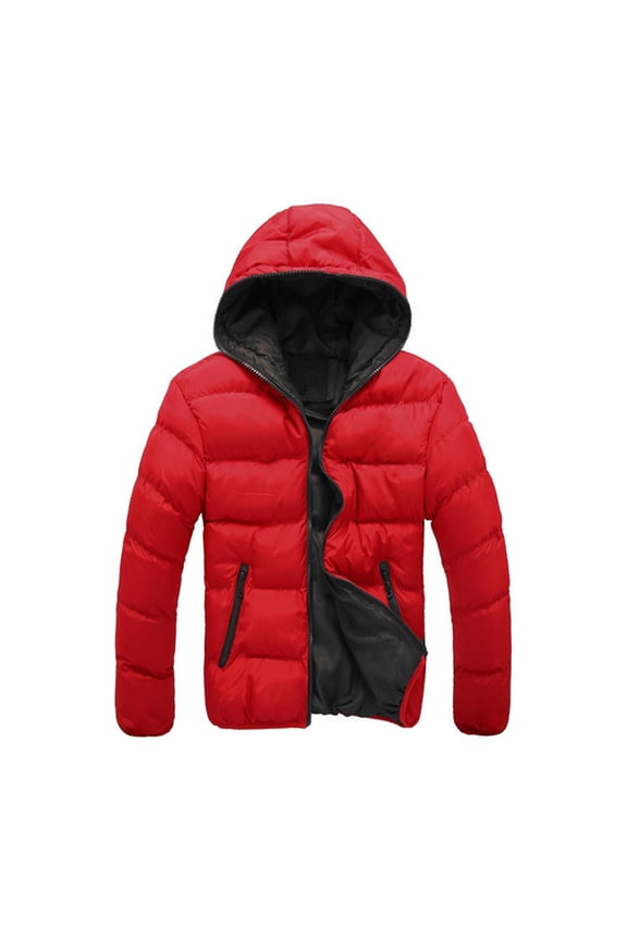 Puffer Jacket for Women Lightweight Packable Quilted Winter Fall Jacket Padded Outdoor Windproof Thermal Coat Red M