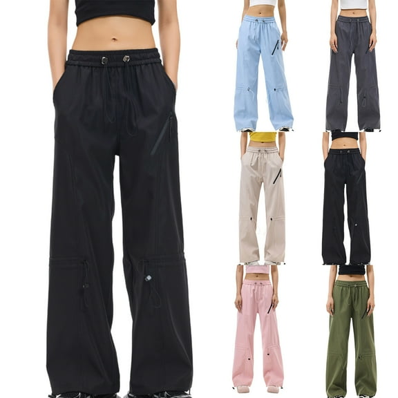 Sexlip Wide Leg Jeans for Women High Waisted Denim Pants Boyfriend Jeans Trendy Casual Summer Bottom Green L