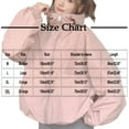 thumbnail image 1 of Sexlip Women Bat Sleeve Oversized Hoodie V Neck Solid Casual Loose Pullover Long Sleeve Sweatshirts Black M, 1 of 4