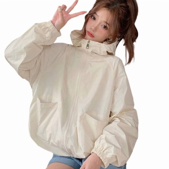 Sexlip Women Bat Sleeve Oversized Hoodie V Neck Solid Casual Loose Pullover Long Sleeve Sweatshirts White M
