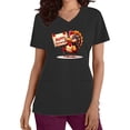 thumbnail image 1 of Sexlip Women's Cartoon Print Short Sleeve T Shirt Cute Design Soft Fabric Daily Casual Wear Black M, 1 of 7
