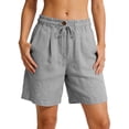 thumbnail image 1 of Sexlip Women's Pants Summer loose fit wide leg high waist casual suitable for all occasions superior comfort all day long Gray XXXL, 1 of 6