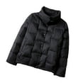thumbnail image 1 of Sexlip Women's Puffer Jacket Lightweight Water-Resistant Winter Coat Windproof Packable Down Jacket Womens Warm Puffy Jacket Black M, 1 of 9