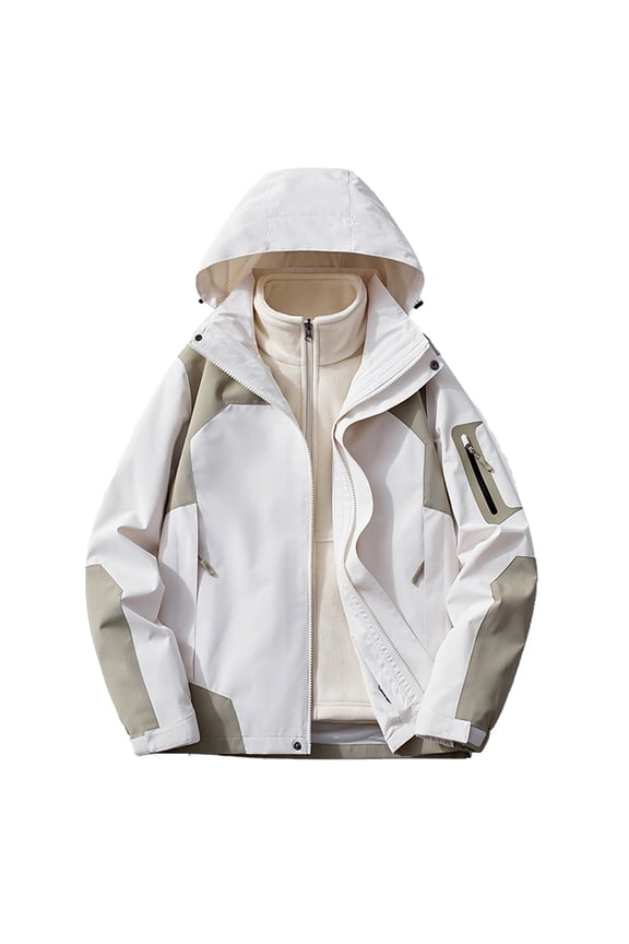 Women's Waterproof Ski Jacket Warm Winter Coat Outdoor Windbreaker Hiking Snowboarding Jacket Green M