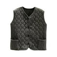 thumbnail image 1 of Sexlip Women's Winter Warm Puffer Vest Lightweight Stand Collar Windproof Waistcoat Warm Winter Quilted Puffy Jackets Gray XXL, 1 of 3