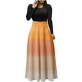 thumbnail image 1 of Sexlip Womens Ombre Mesh Maxi Dress Sleeveless Design Flowy Fabric Relaxed Silhouette for Evening Events Yellow XXL, 1 of 5