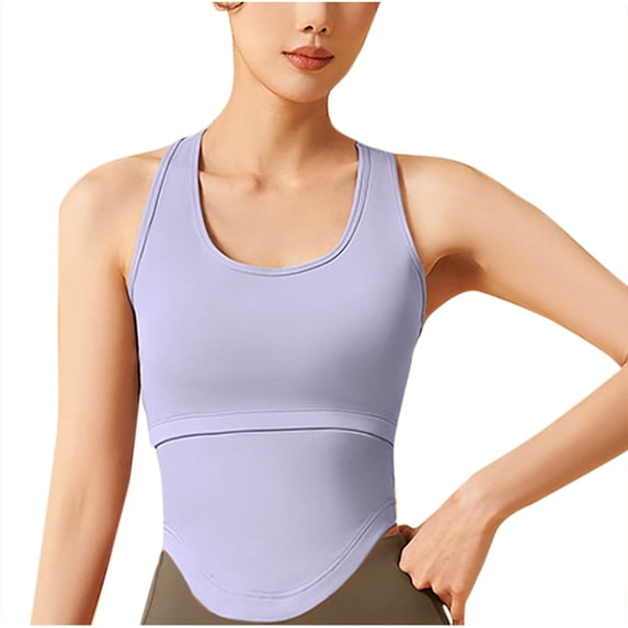 Sexlip Womens Swimsuit Set Racerback Crop Tank Cover Up Design Curved Hem Form Fitting Silhouette Breathable Fabric for Casual Beach Days Blue XXL