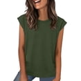 thumbnail image 1 of Sexlip Womens Swimsuit Set Split V Neck Cover Up Design Ruffled Short Sleeve Cropped Silhouette Soft Fabric for Beach Outings Green L, 1 of 9