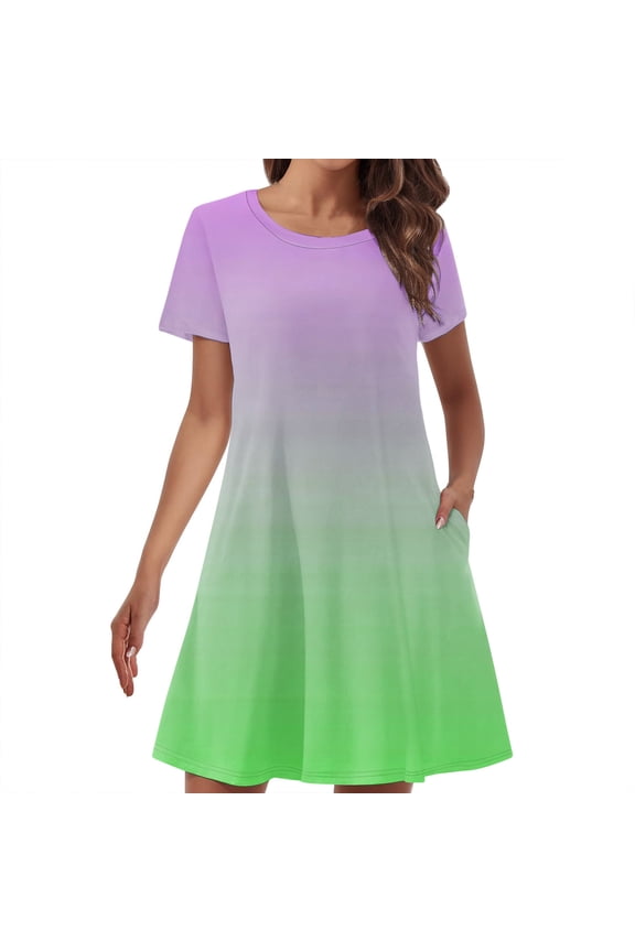 Womens V Neck Cross Wrap Waist Cinched Swing Midi Dress Flowy Romantic Tea Party Brunch Dress Green XL