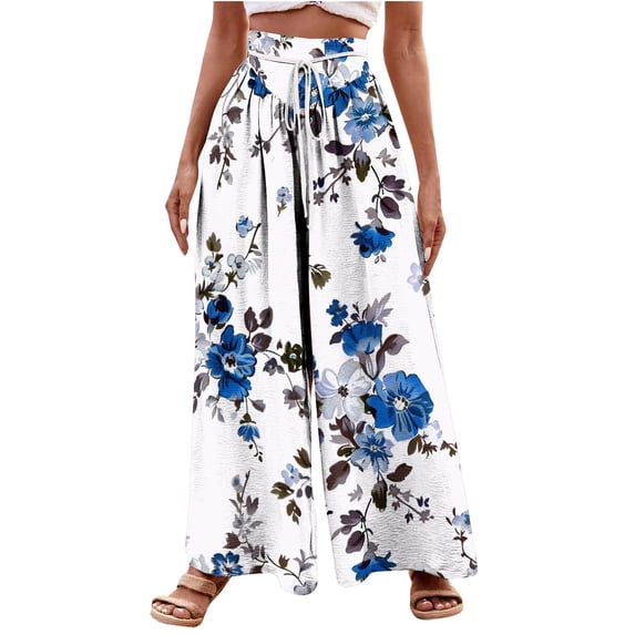 Sexlip Womens Vintage Floral Print Spaghetti Strap Sleeveless Loose Jumpsuit Wide Leg Pants Vibrant Stylish Everyday Outfit Green XXL