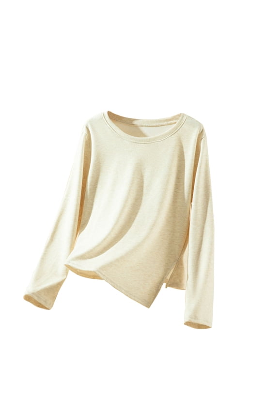 Wool Sweaters Women Long Sleeve Slash Neck Loose Casual Warm Sweater Pullover Top Beige XXL