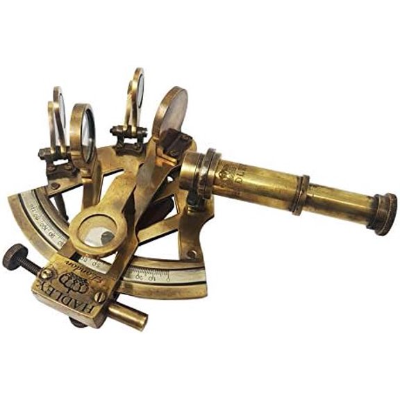 - Sextant Brass Navigation Instrument Sextante Navegacion Marine Sextant (4 inches, Antique Patina)