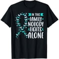 thumbnail image 1 of Sexual Assault Awareness, Support, ribbon butterflies T-Shirt, 1 of 4
