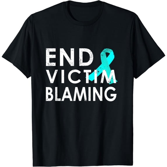 Sexual Assault Awareness T-Shirt - End Victim Blaming