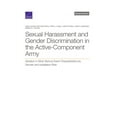 thumbnail image 1 of Sexual Harassment and Gender Discrimination in the Active-Component Army : Variation in Most Serious Event Characteristics by Gender and Installation Risk (Paperback), 1 of 1