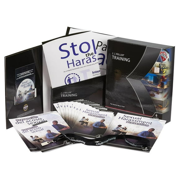 Sexual Harassment Prevention Training DVD Video, English & Spanish - J. J. Keller- Sexual Harassment Training Helps Employees Address unwanted Sexual Harassment in The Workplace & Learn How to Respond