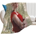 thumbnail image 1 of Sexy #1 Emily Blunt Blanket Super Soft Throw Blanket Silky Flannel Lightweight for Sofa, Bed Blanket All Season Use 40""*50"" （100 * 130cm）, Style, 1 of 6